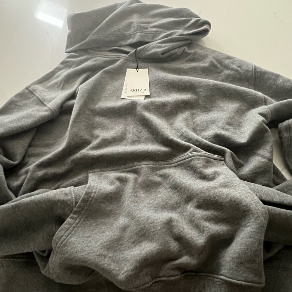 Aritzia Charcoal Gray Hoodie - Picture 9 of 9